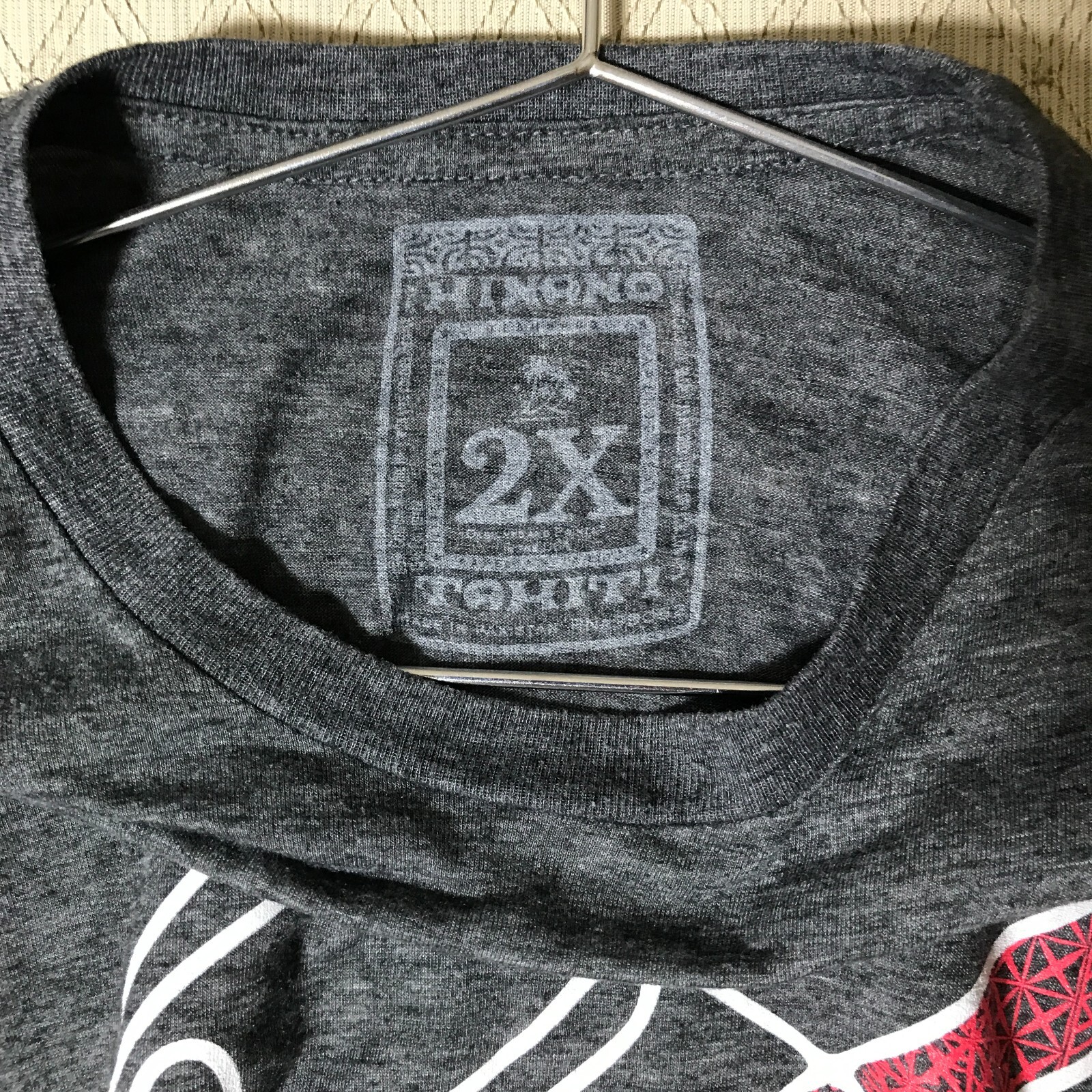 HINANO Tahiti SHIRT 2XL Dont Splash.. Paddle Gray 2-Sided RARE