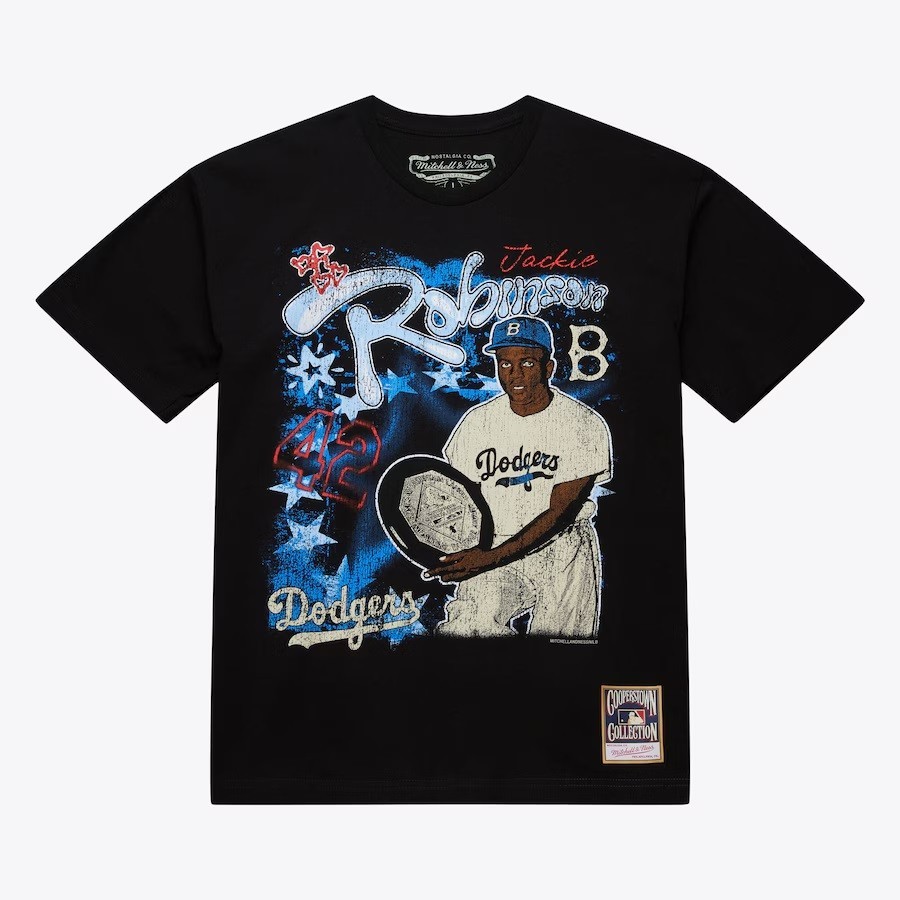 Men’s Mitchell & Ness Jackie Robinson Cooperstown Collection T-Shirt: X-Large