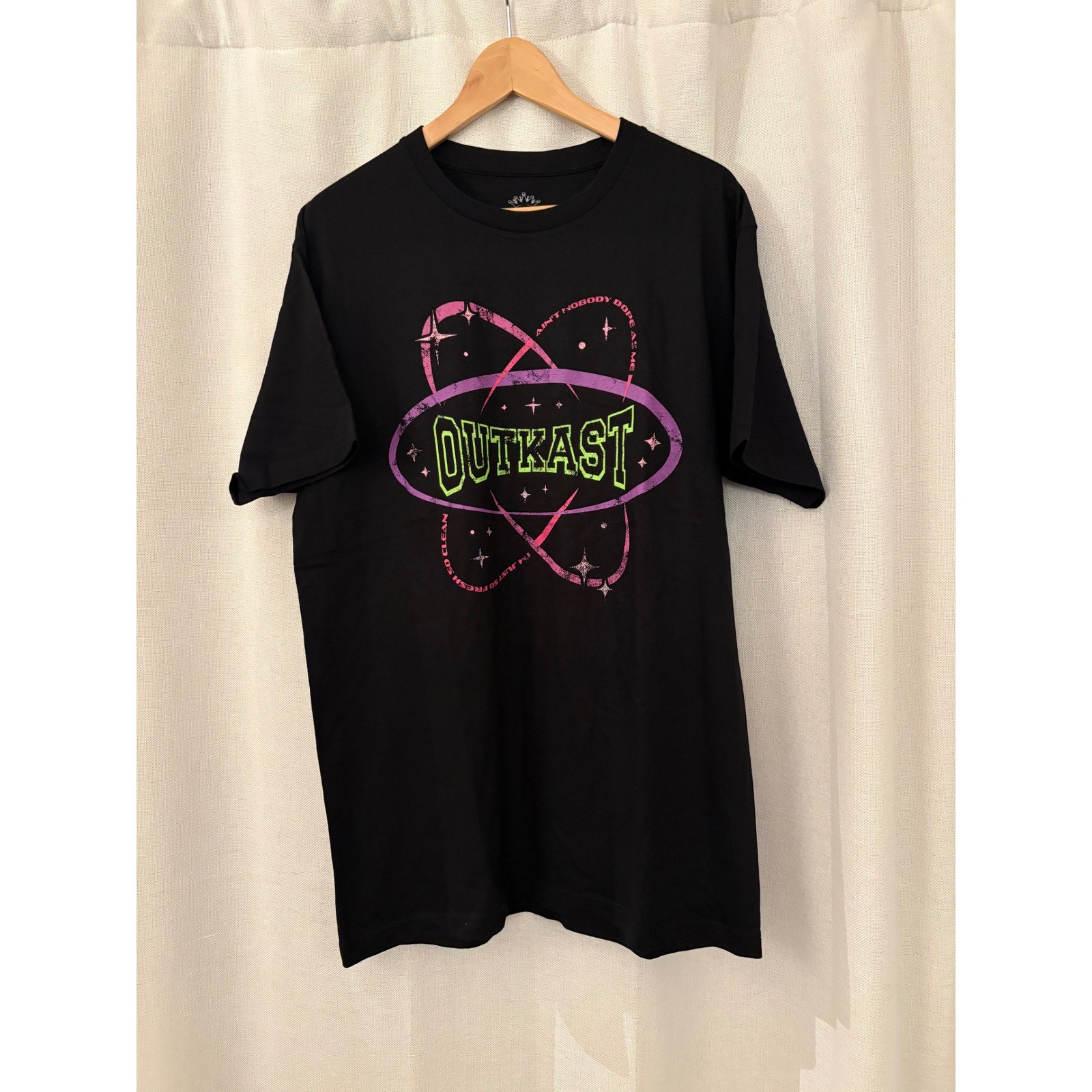 Outkast Graphic T-Shirt Mens Large Black So Fresh So Clean Hip Hop Rap Tee L