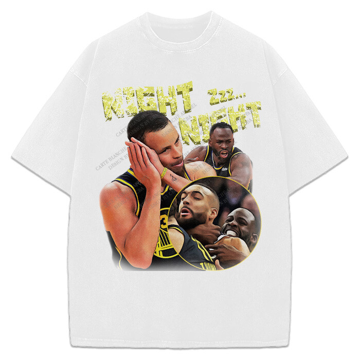 Stephen Curry Draymond Green Rudy Gobert Night Night Custom Design Graphic Tee
