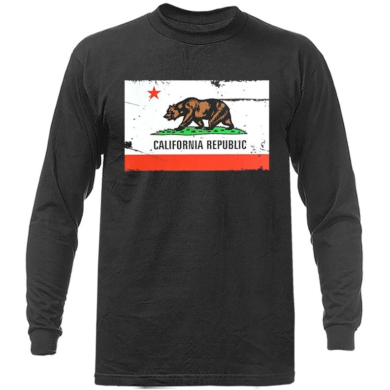 Golden State California Republic Cali Bear Cali Life Graphic Long Sleeve