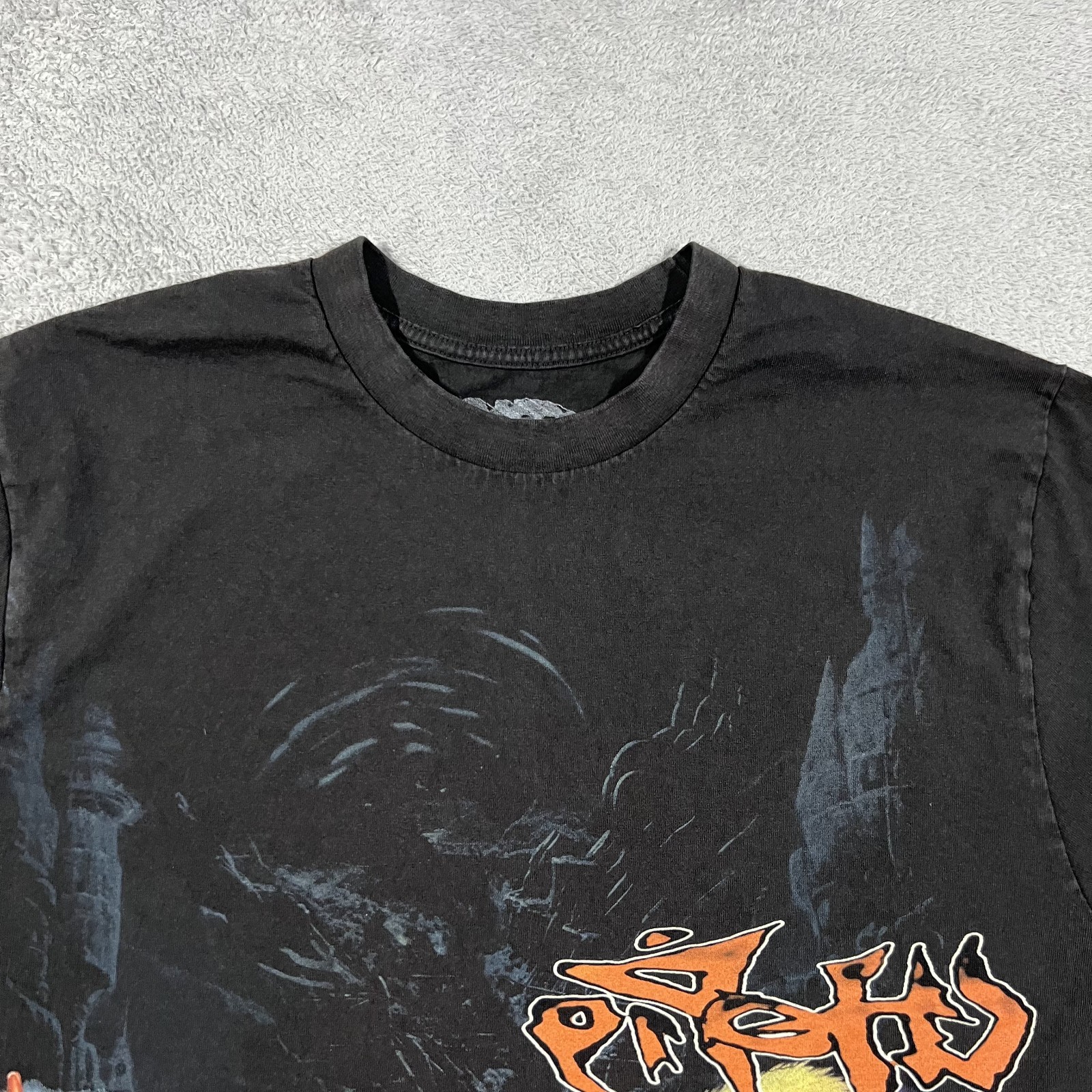Travis Scott Utopia Tour Merch Til Further Notice T Shirt Mens Large Black