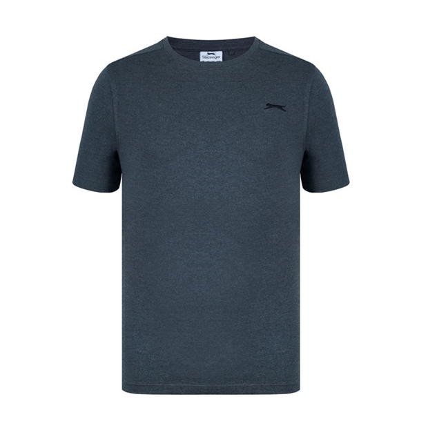 Mens Slazenger 100% Cotton Plain Crew Neck T Shirt XS S M L XL XXL 3XL 4XL BNWT