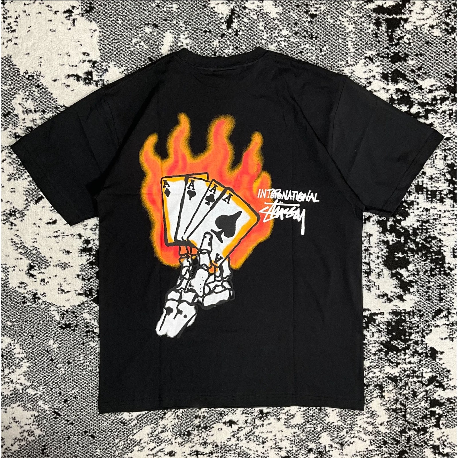 STUSSY READ EM’N WEEP TEE BLACK – S-5XL FREESHIPS