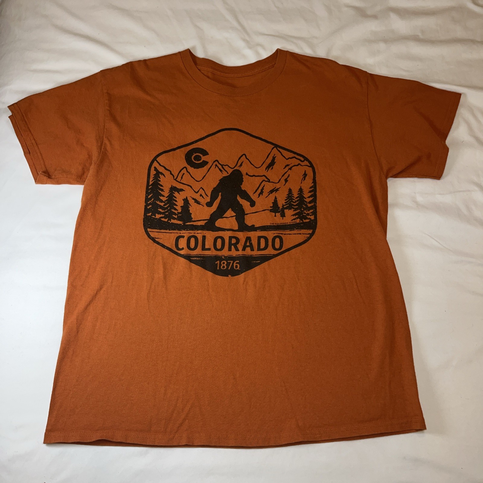Colorado Orange T-shirt Men’s Large? No Brand Or Tag.