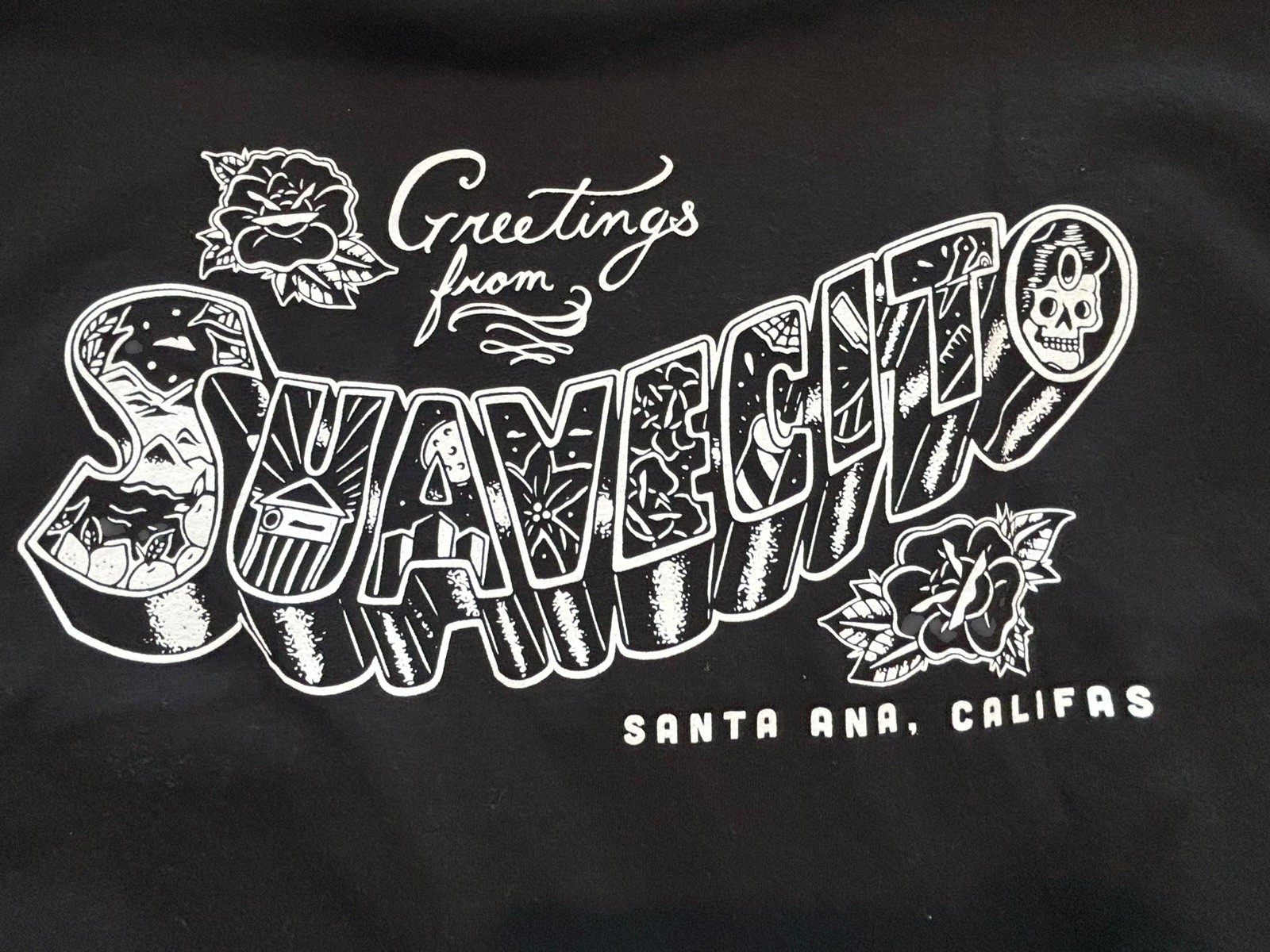 Suavecito Short Sleeve Black Men’s Casual T-Shirt Size 3XL
