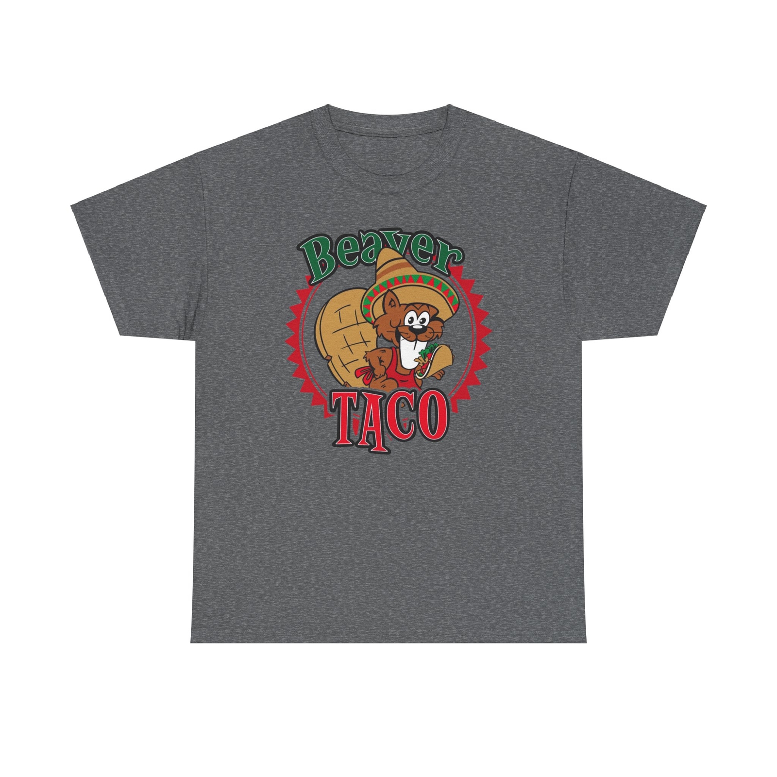 Funny Beaver Taco Unisex Tee, Rude Offensive Sexual Innuendo Shirt, Gildan