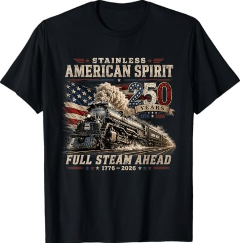 Big Boy 4014 Vintage 250 Steam Locomotive Railroad Train T-Shirt S-3XL