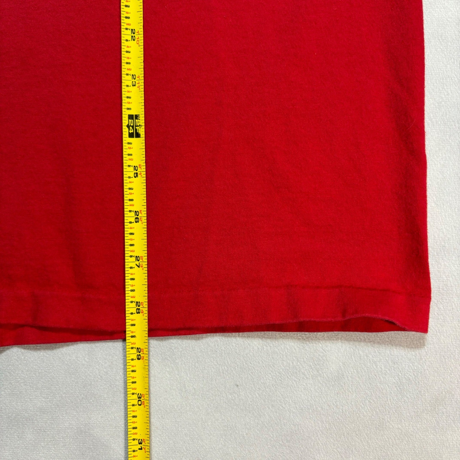 Vintage 90s Nike T-Shirt Men XL Red Def Jam Just Do It Graphic Single Stitch USA