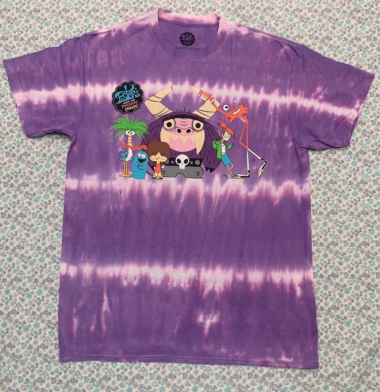 Hot Topic Foster’s Home For Imaginary Friends Tie-Dye T-Shirt