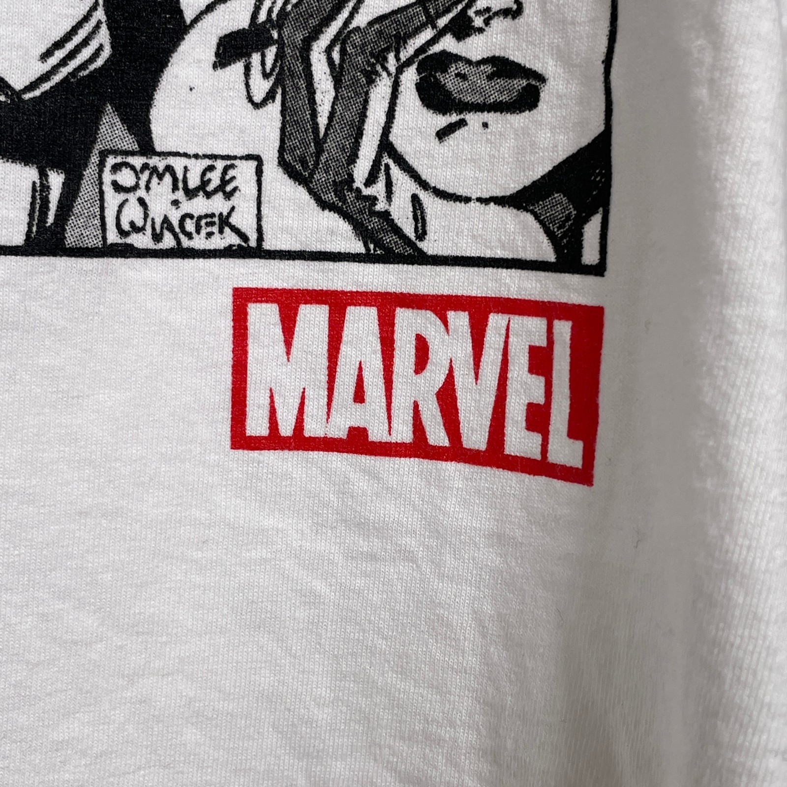 X-Men Marvel Comics Cover Wolverine Gambit Rogue White Graphic T-Shirt Men’s 2XL