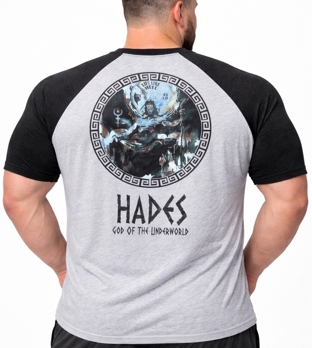 Iron Gods Titan Series Workout Shirt Mens 3XL Weight Training Bodybuilding Hades