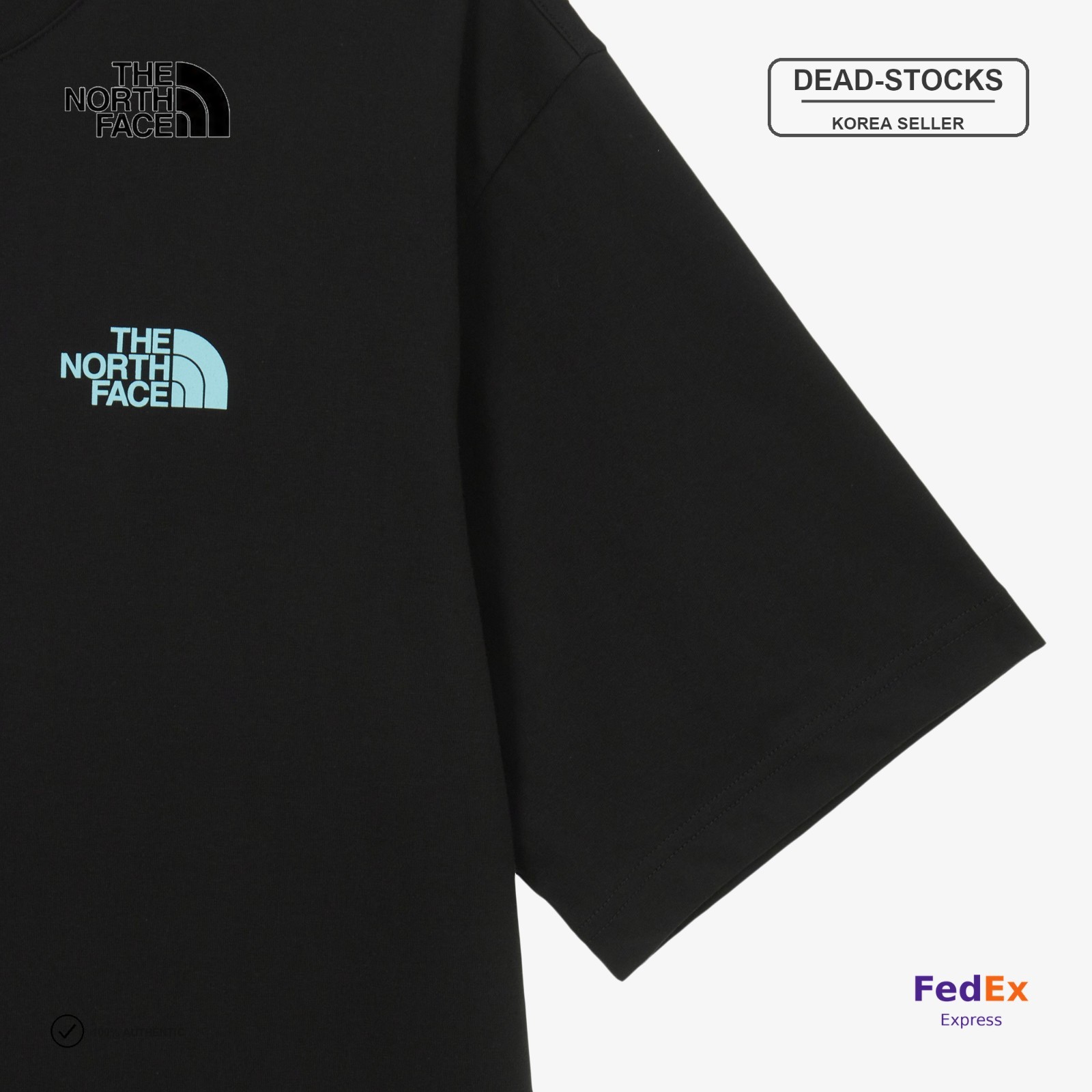 THE NORTH FACE M’S DREAM EX S/S R/TEE BLACK NT7US66A Asian Fit Expeditedship