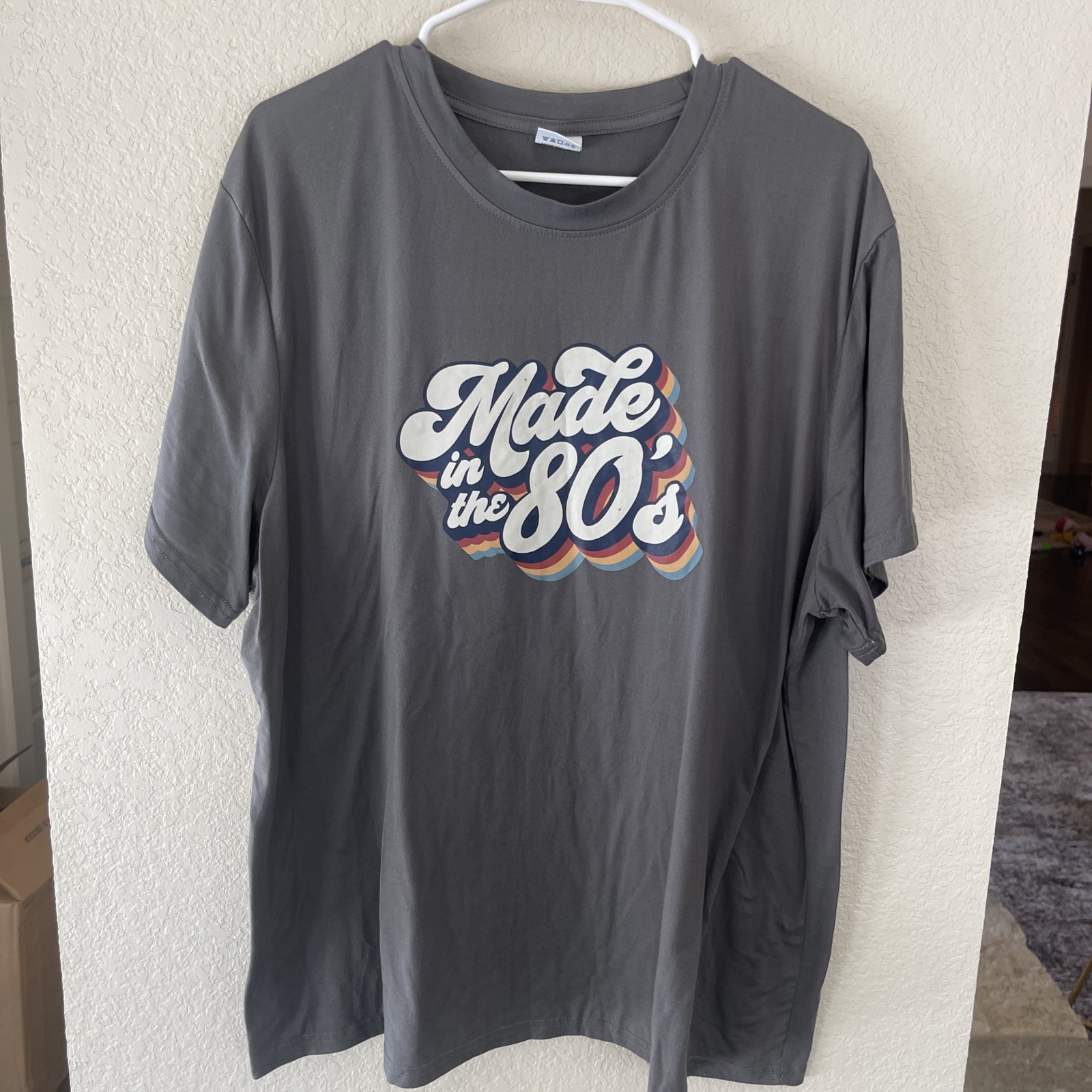 Men’s Graphic Tee made in the 80s shirt Size 5xl