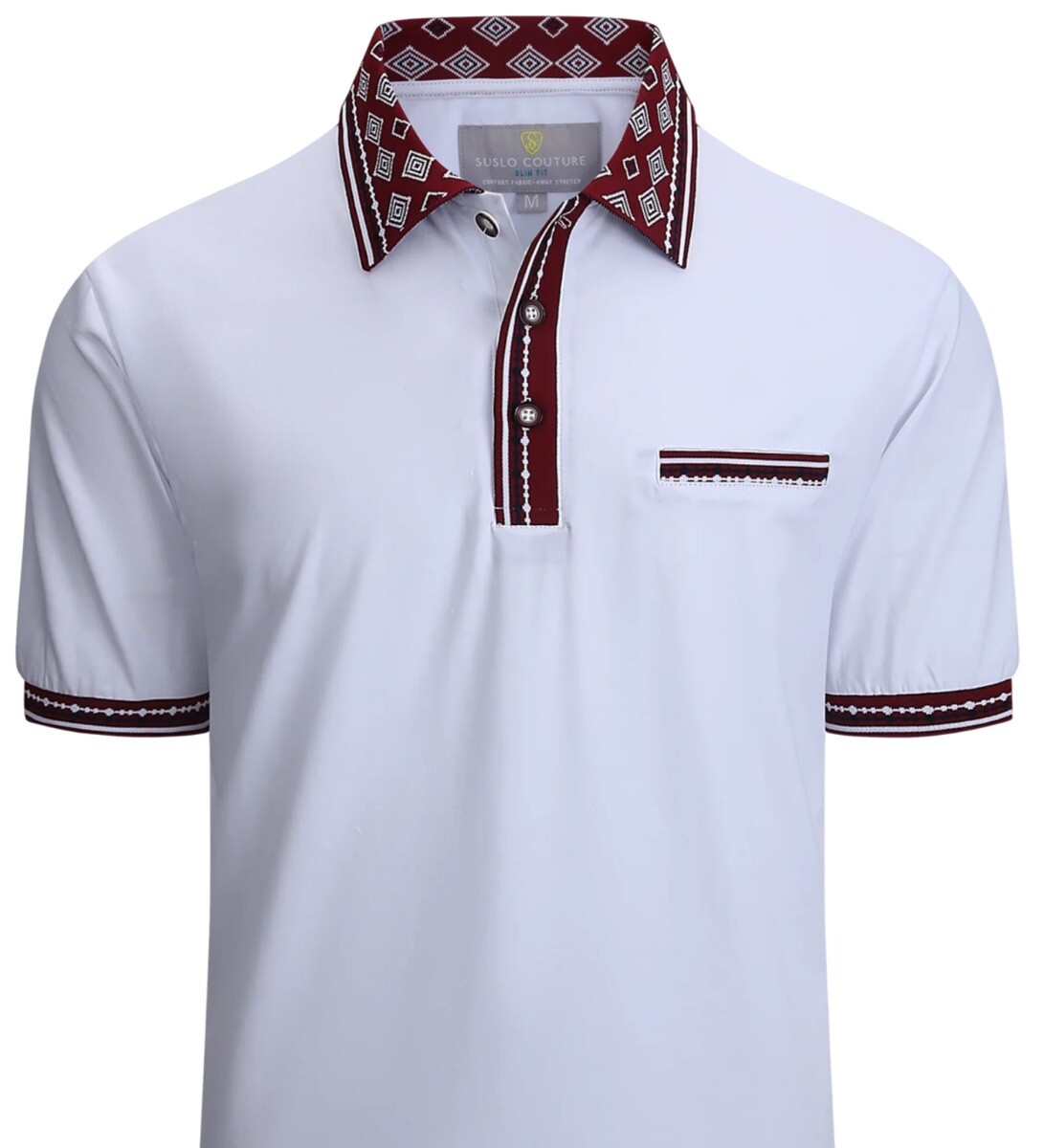 Men’s Luxurious Fine Cotton Polo Shirt,Italian Style,Stretch M to 3XL….C8.A
