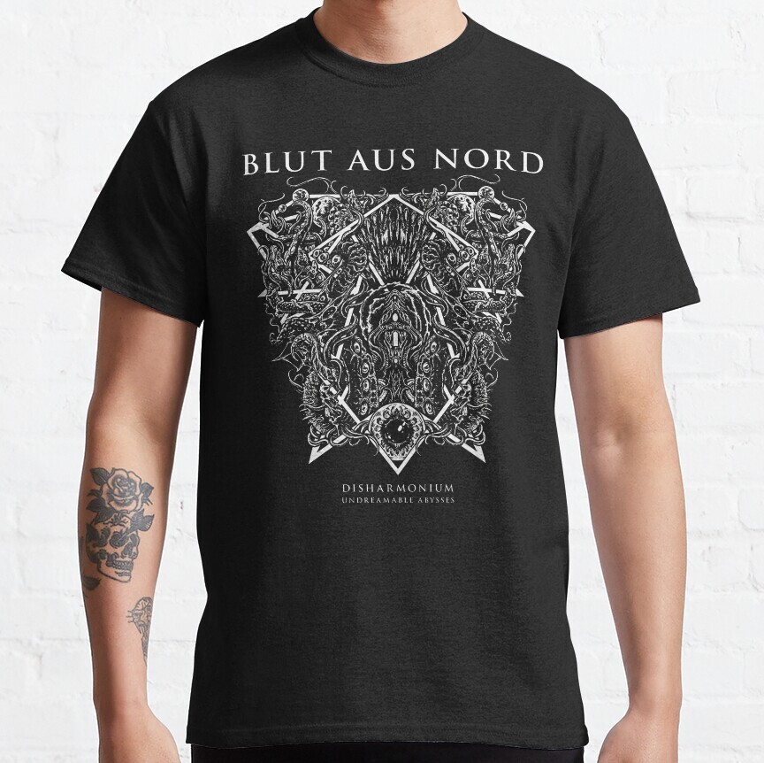 Blut Aus Nord Disharmonium Undreamable Abysses Classic Made in USA Print T-Shirt