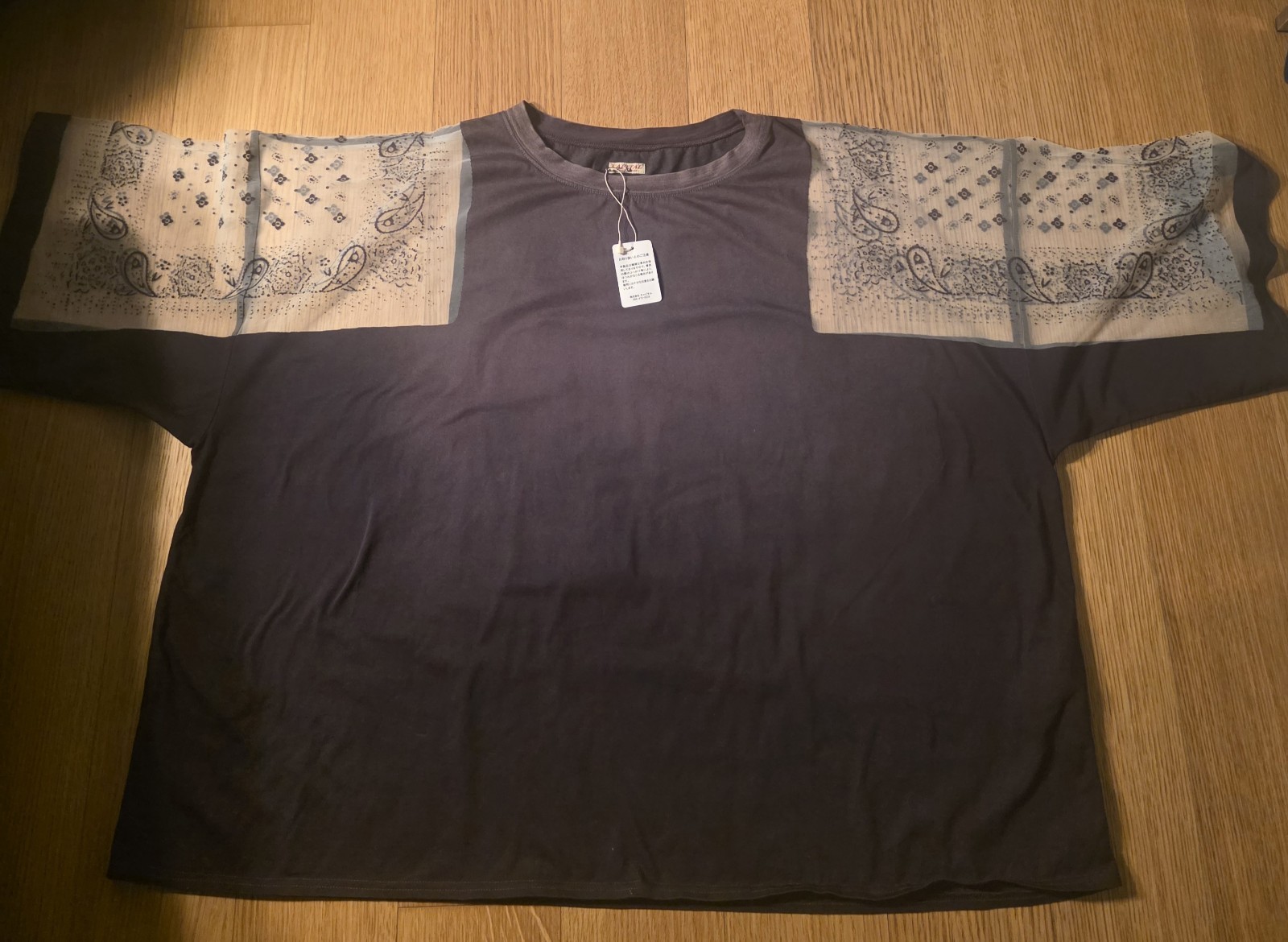 Kapital Opal Bandana Jersey Huge Tee Oversized (Nasucon Color) New With Tags