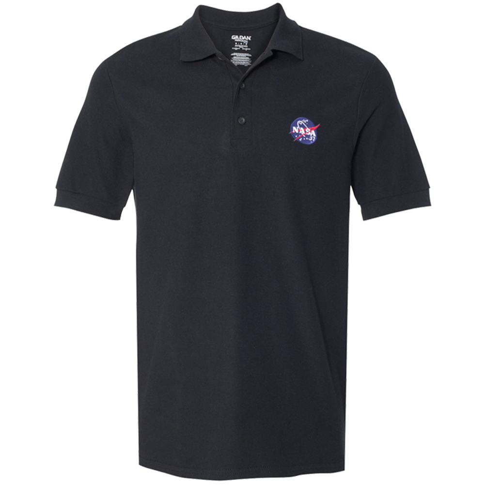 Men’s Nasa Insignia Logo Embroidered 100% Cotton Shirt FREE SHIP