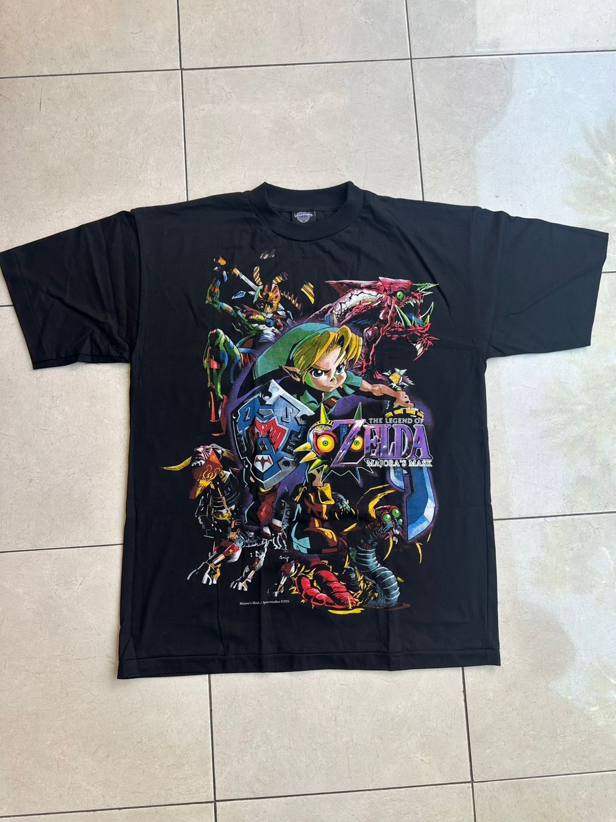 The Legend of Zelda Majora’s Mask Nintendo Retro Limited Tshirt