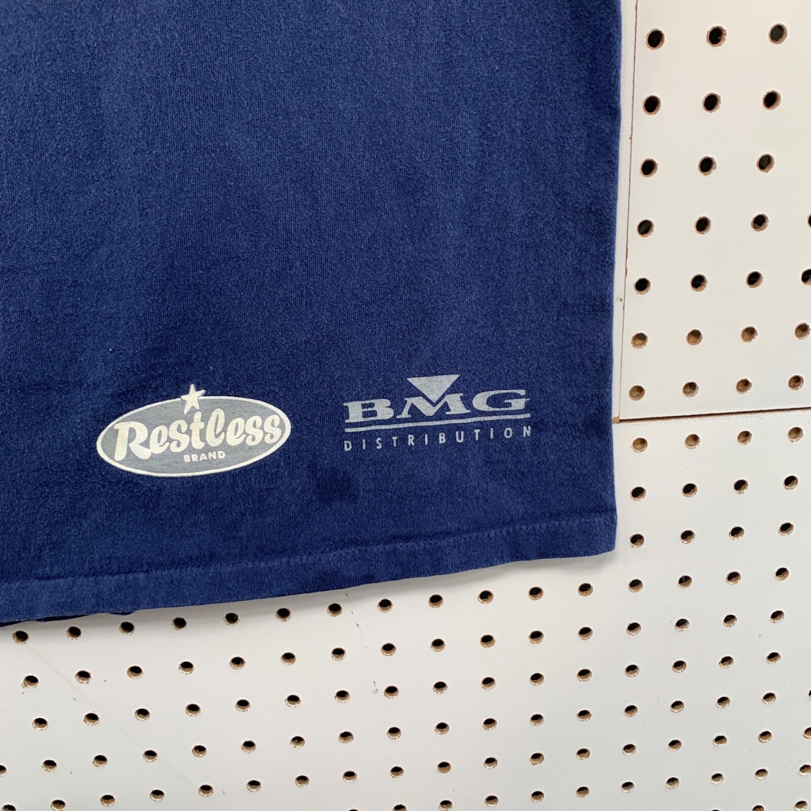 Vintage Funk Warren G Rap Shirt Mens L Blue Single Stitch Reel Tight 23.5×29