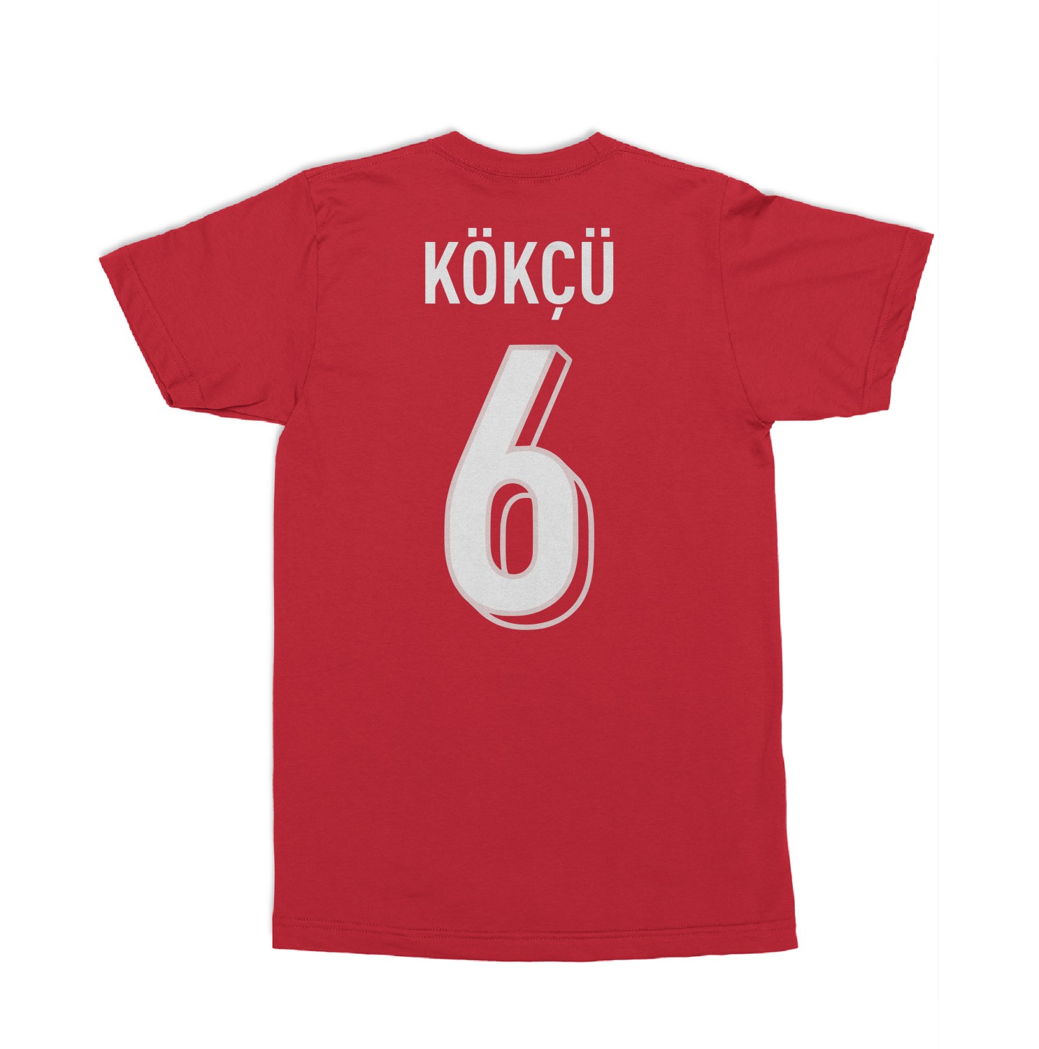 Turkiye Pride Kokcu 6 Two-Sided Jersey Style Unisex T-Shirt