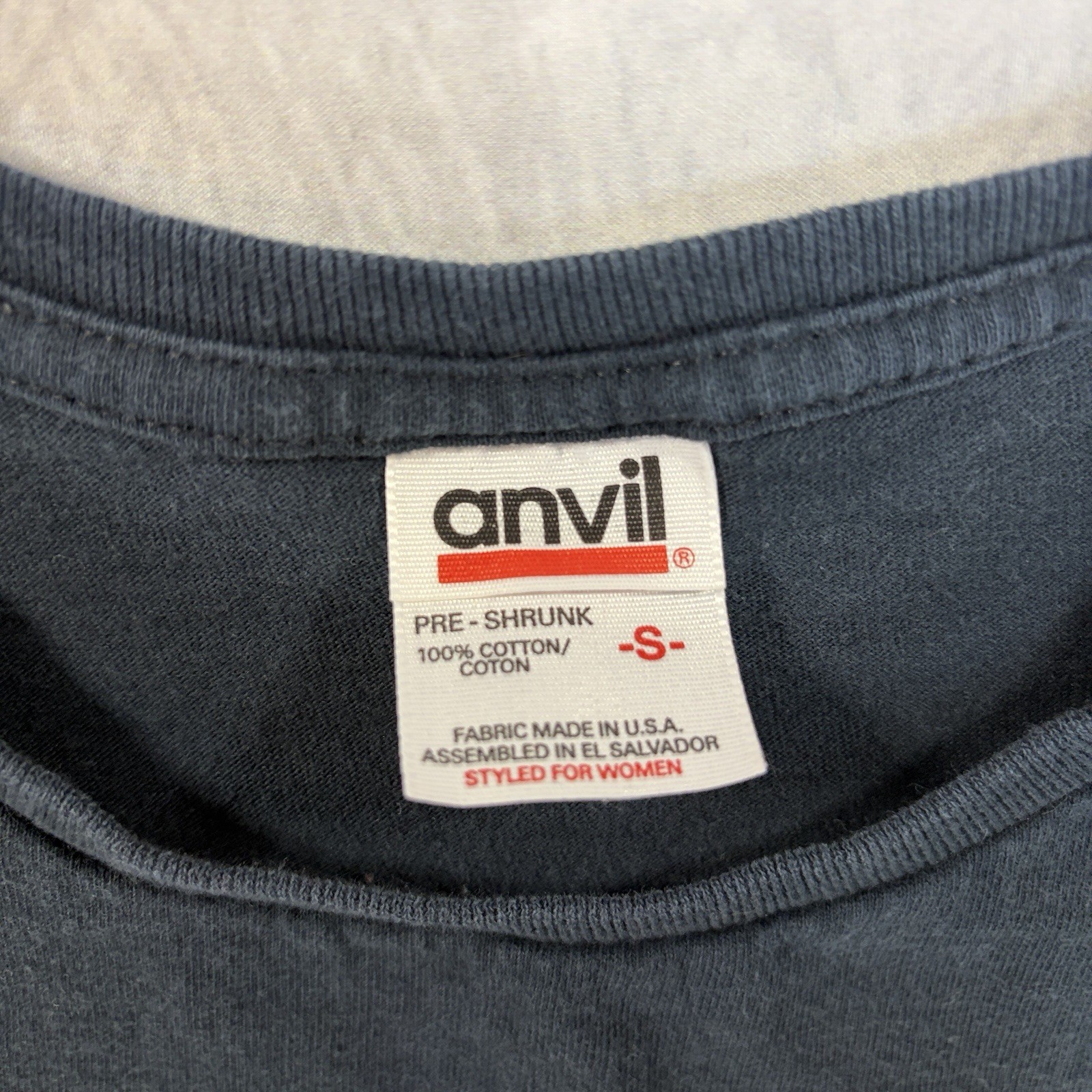 Y2K Vintage Anvil Florida Dolphin Embroidered T Shirt Womens S