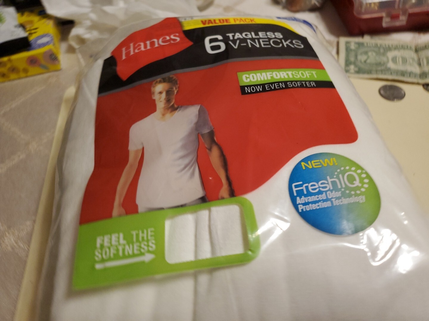 Hanes 777VP6 Men’s T-Shirt, Size L – White (6 Piece) Won’t Last Hurry