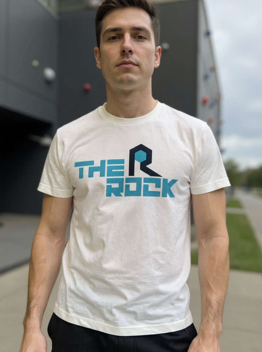 Rock Route railroad t shirt; The Rock