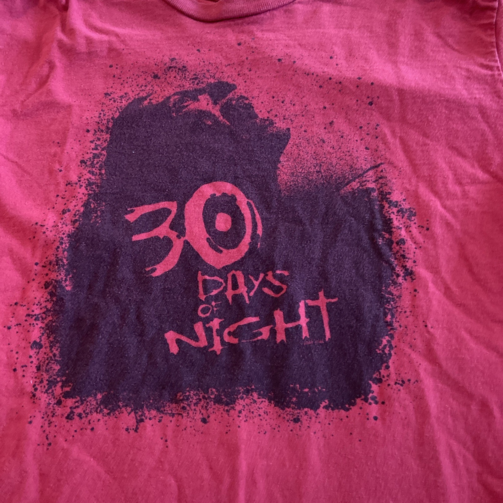 30 Days Of Night Horror Movie Promo T-Shirt S Officially Licensed 2007