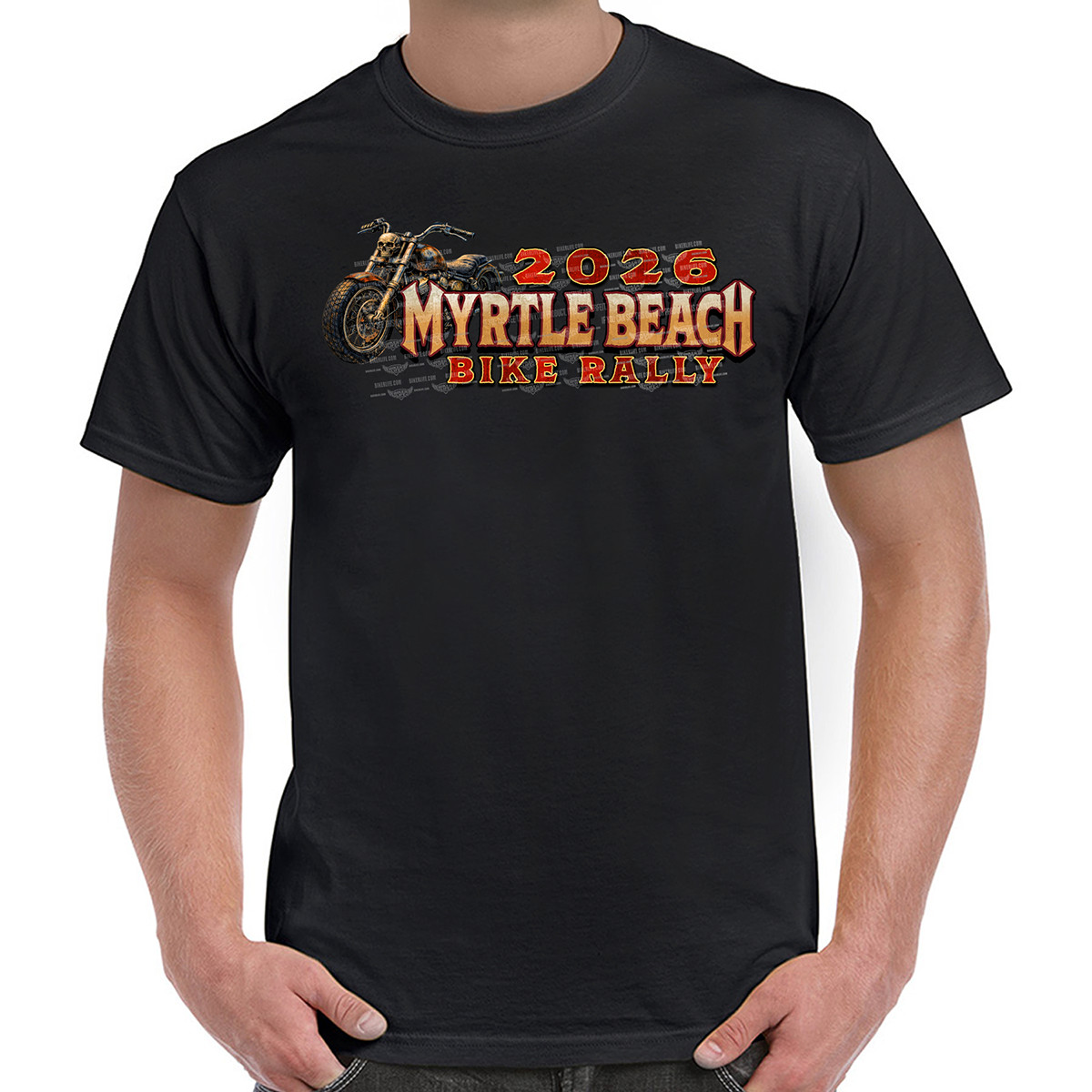 T-Shirt 2026 Myrtle Beach Bike Rally Tropical Jungle No Harley