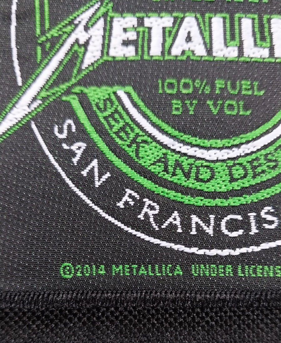 SEEK AND DESTROY BEER LABEL Licensed METALLICA Sew On Band Woven PATCH