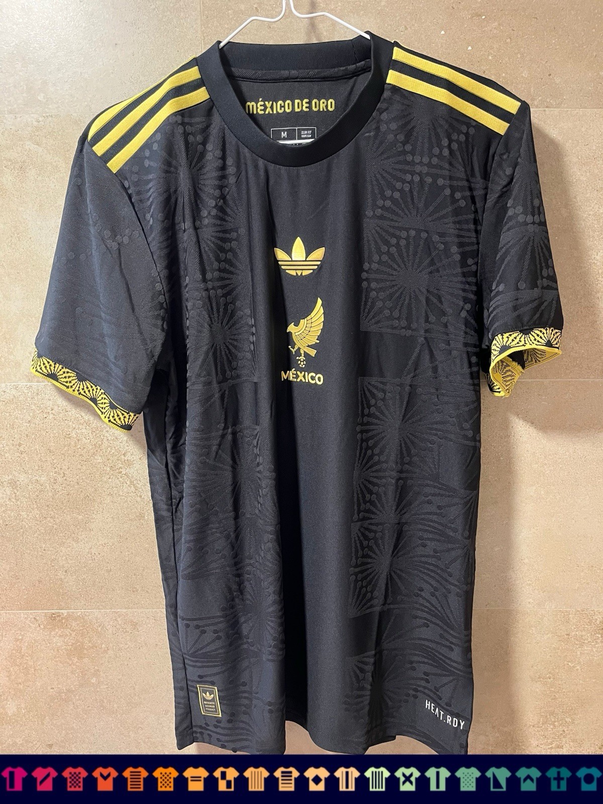 Adidas México Jersey GOLD TEAM Authentic 2025 – JF2639 – Size M
