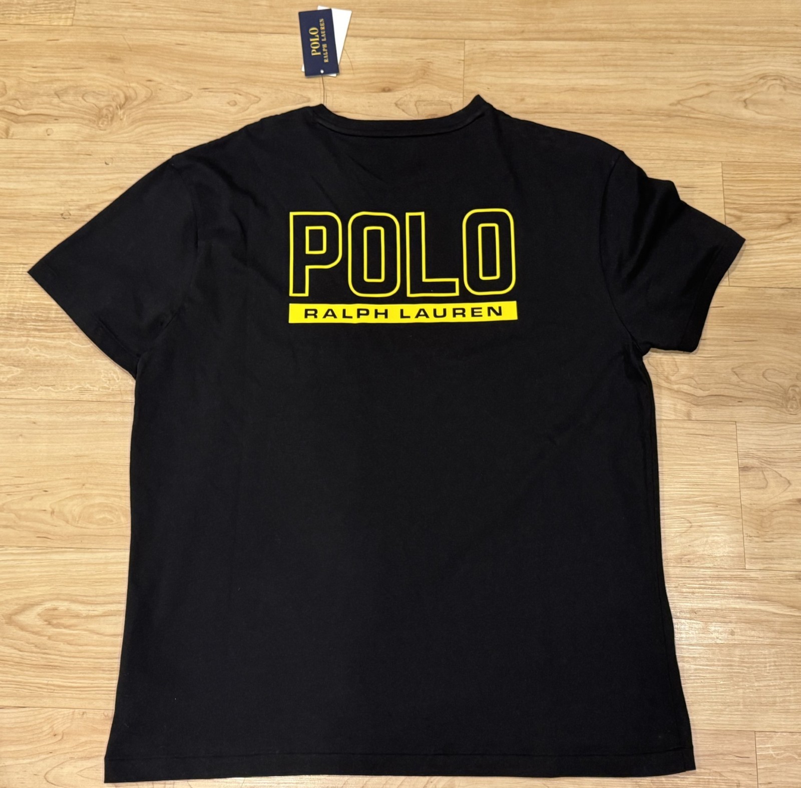 Polo Ralph Lauren Men’s Classic Fit Polo Graphic Print T-Shirt Tee Black S-XXL