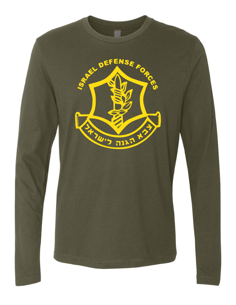 Israeli Army Israel Long sleeve T-shirt IDF (Israeli Defense force )military