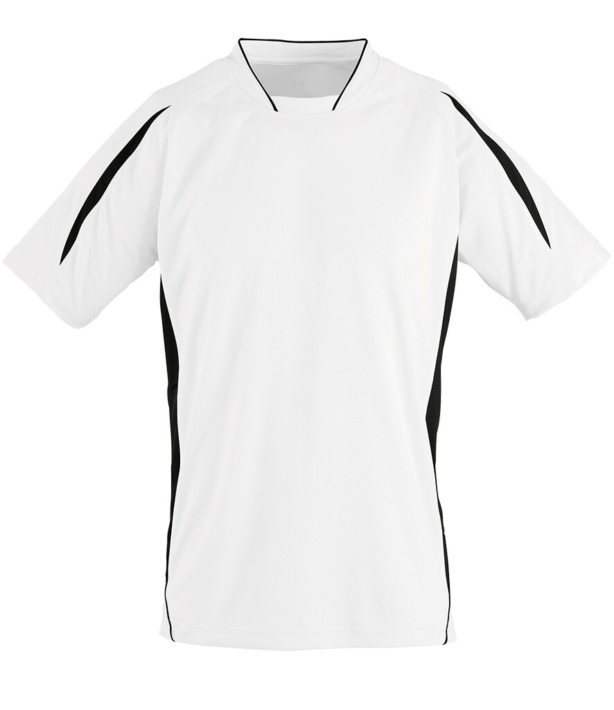 New Mens Sols 01638 Maracana Contrast performance T. White/Black S. T7548.