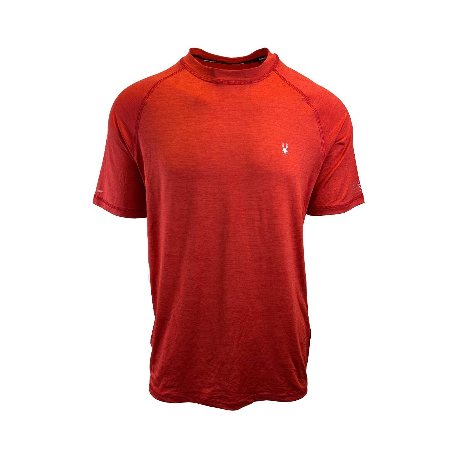 Spyder Swim Men’s Solid T-Shirt Rashguard Quick Dry UPF Lightweight Hybrid S/S