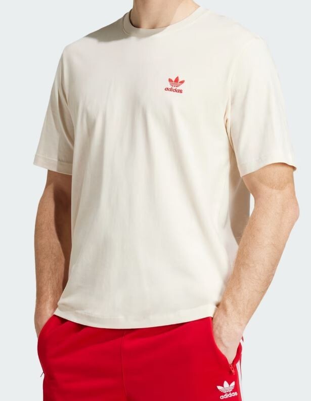 NEW MEN’S ADIDAS ORIGINALS ROSE TREFOIL TEE SHIRT ~SIZE 2XL #1Z2590