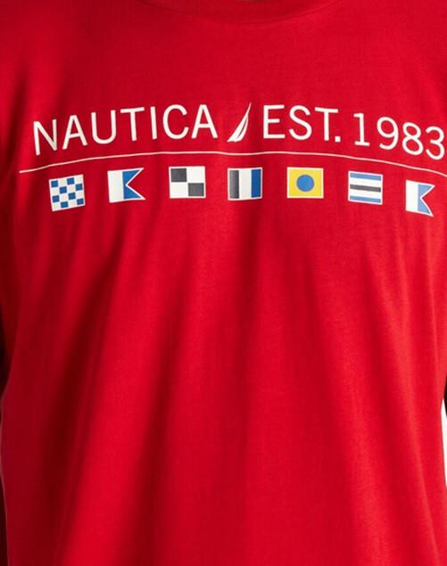 Nautica Men’s Short Sleeve Graphic Tee Sleep T-Shirts Choice S M L XL XXL – NEW
