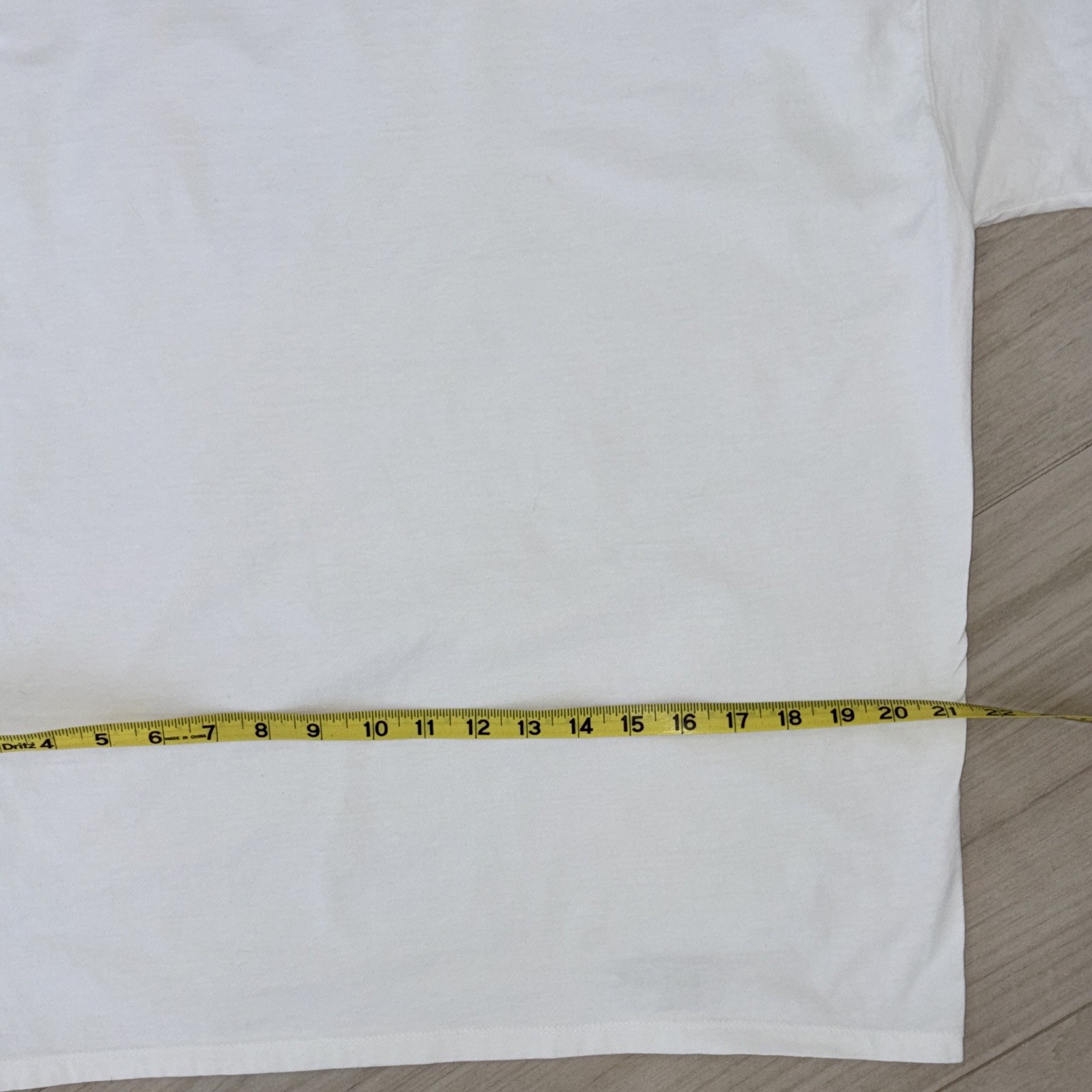 Champion Mens Large White Crew Neck T Shirt Short Sleeve Embroidered Logo