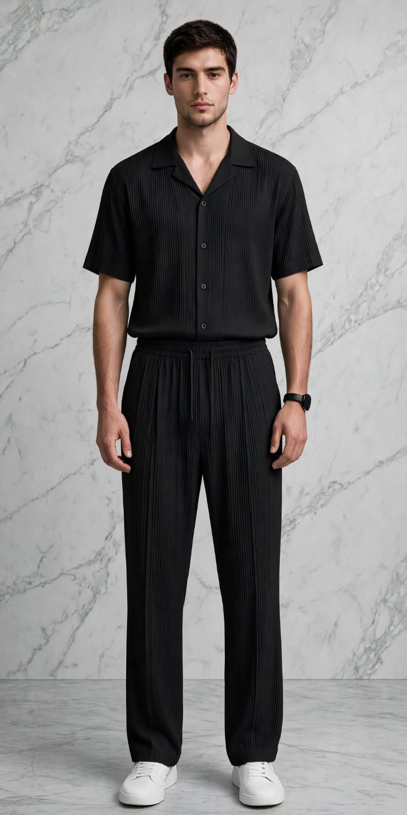 Men shirt and pant comboset
