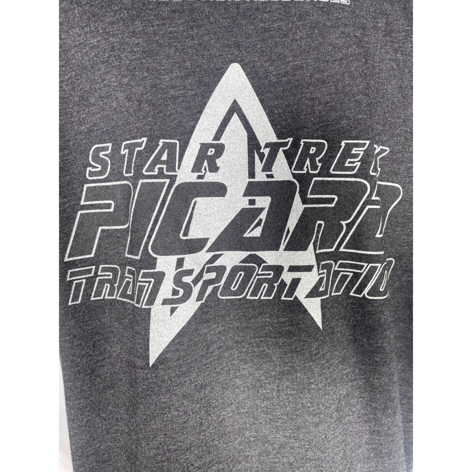 Star Trek Picard TV Show Paramount Transportation Crew Black T-Shirt Men’s LARGE