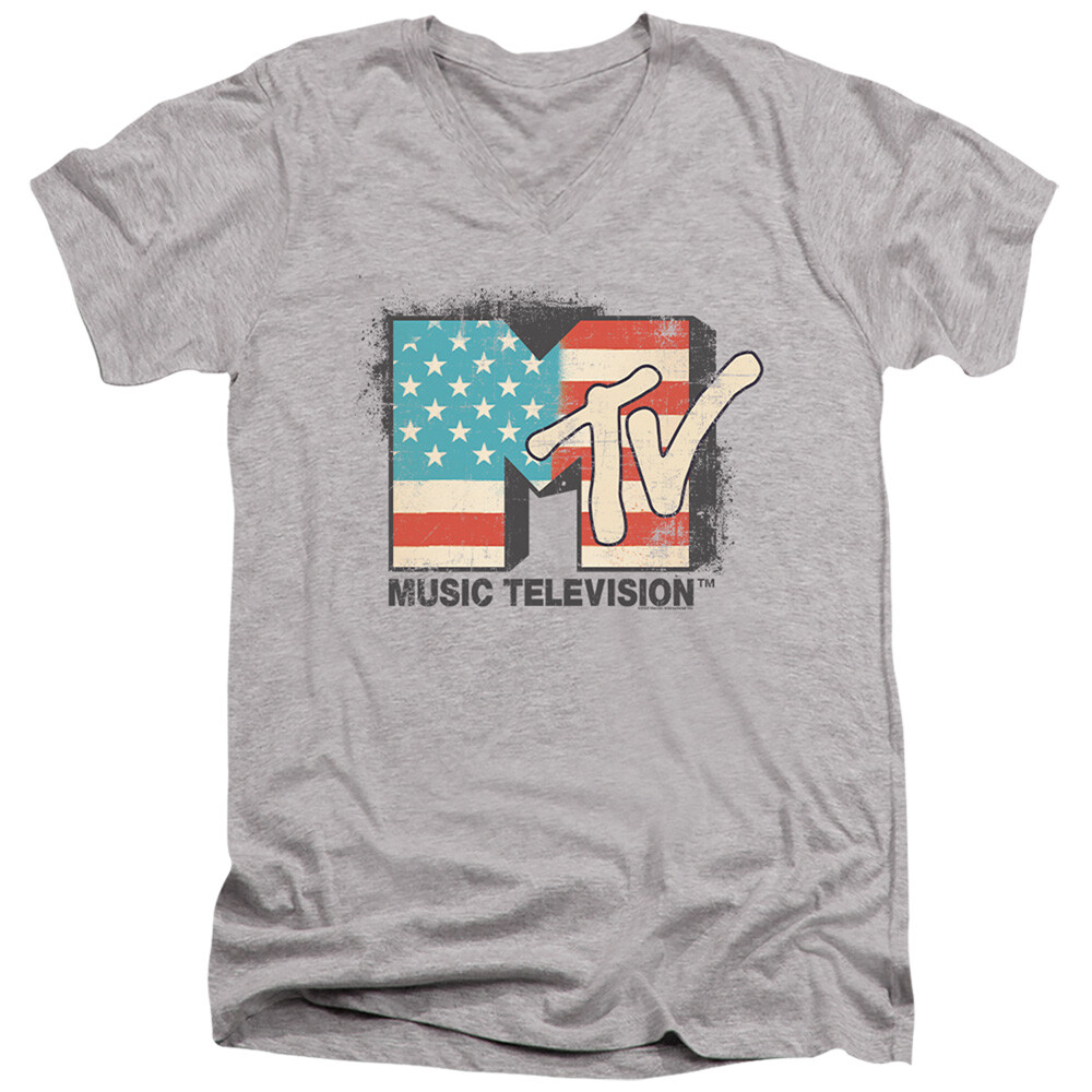 MTV American Logo Licensed Adult T-Shirt