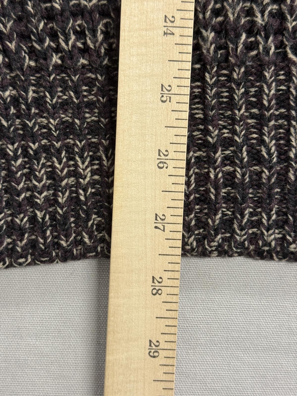 Vintage Palermo Men’s Knitted Sweater Dark Tri-Color – M