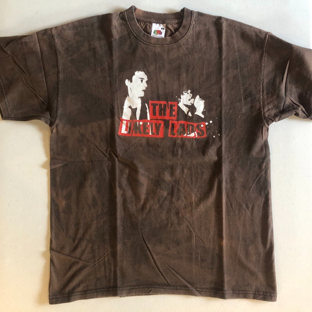 Vintage The Libertines The Likely Lads TShirt Black Bleach Sz M 04 Barât Doherty