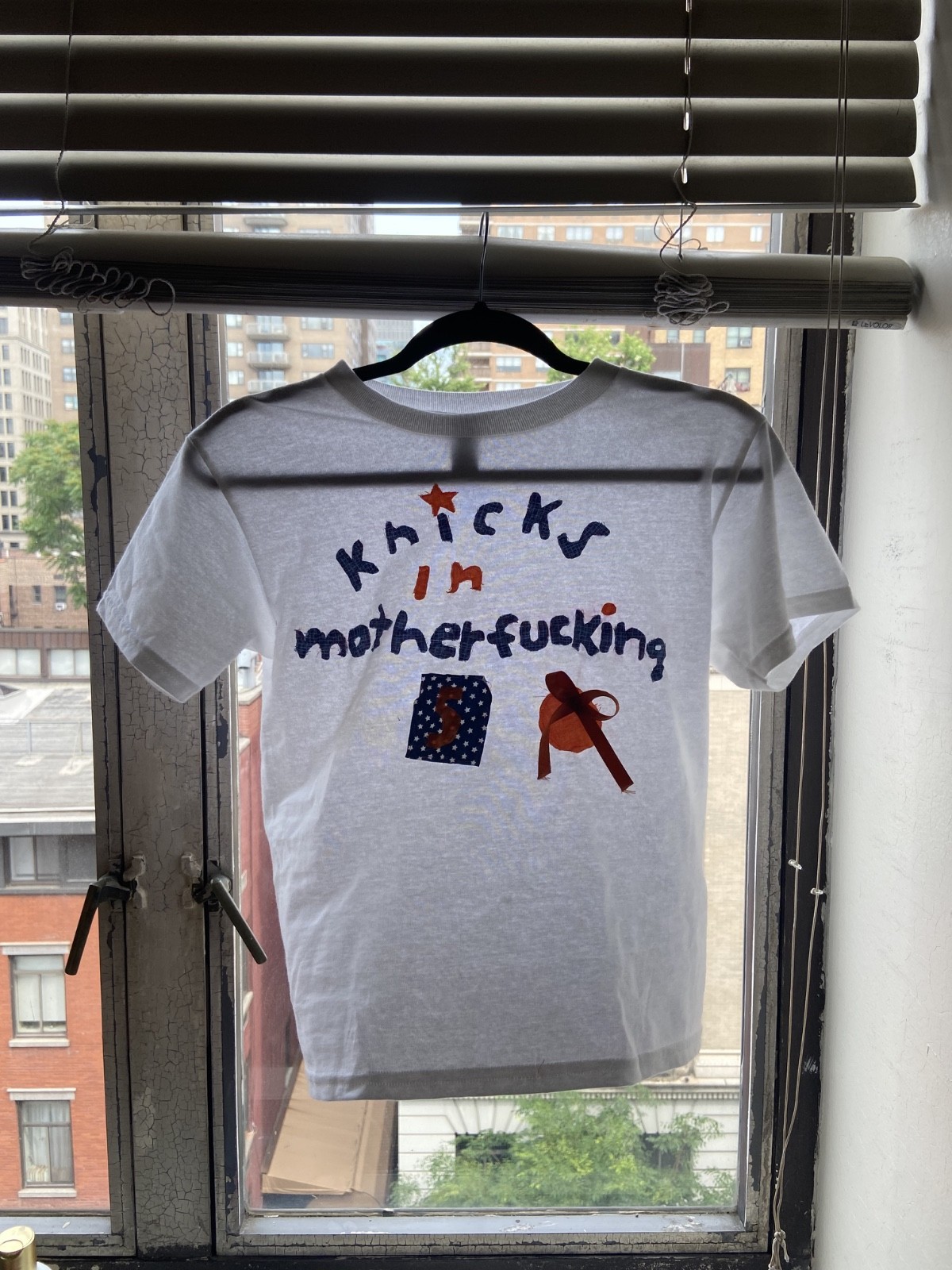 Handmade Knicks Shirt Size S
