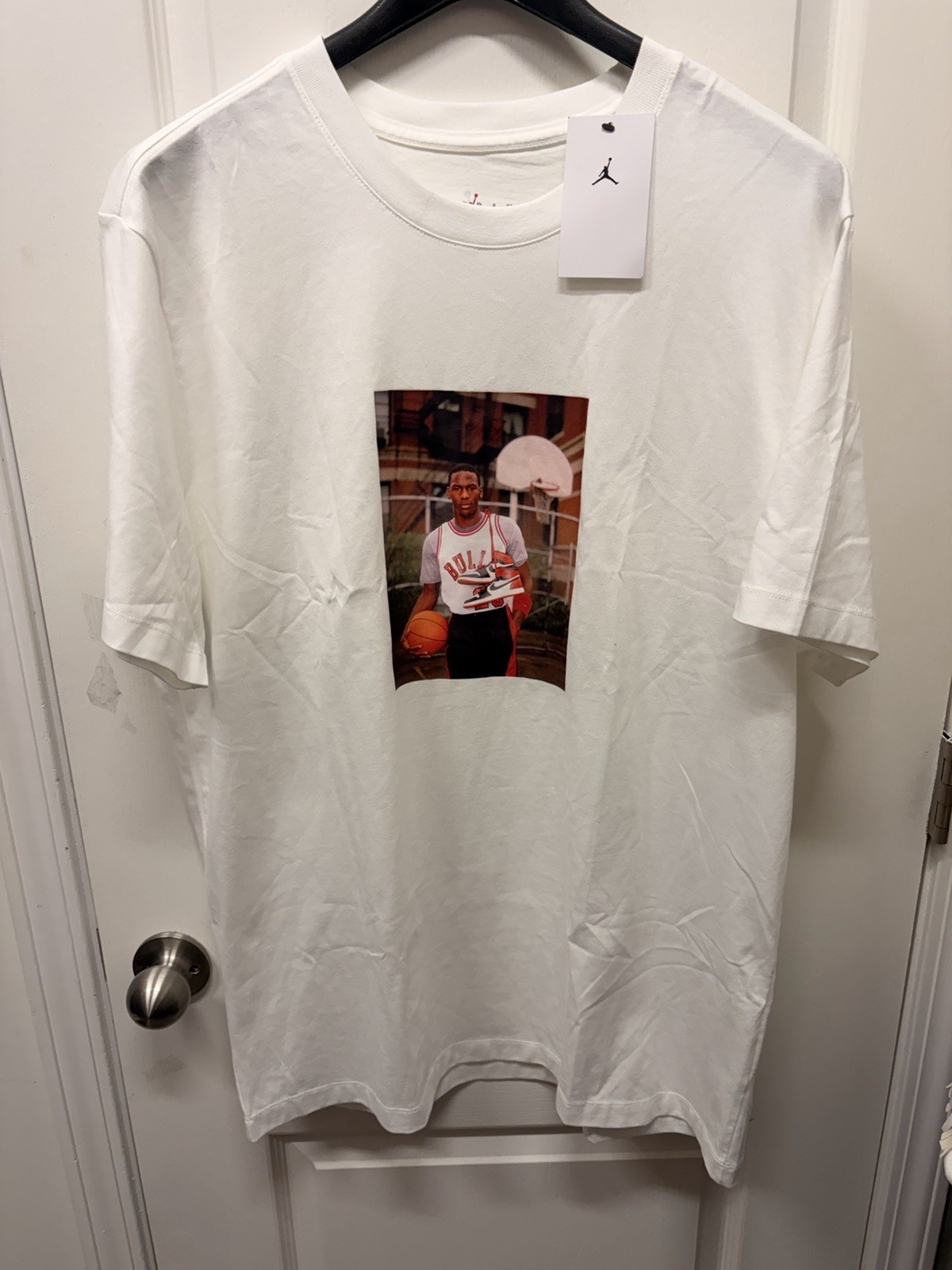 Micheal Jordan Graphic Print Men’s Cotton Short Sleeve T-Shirt XL
