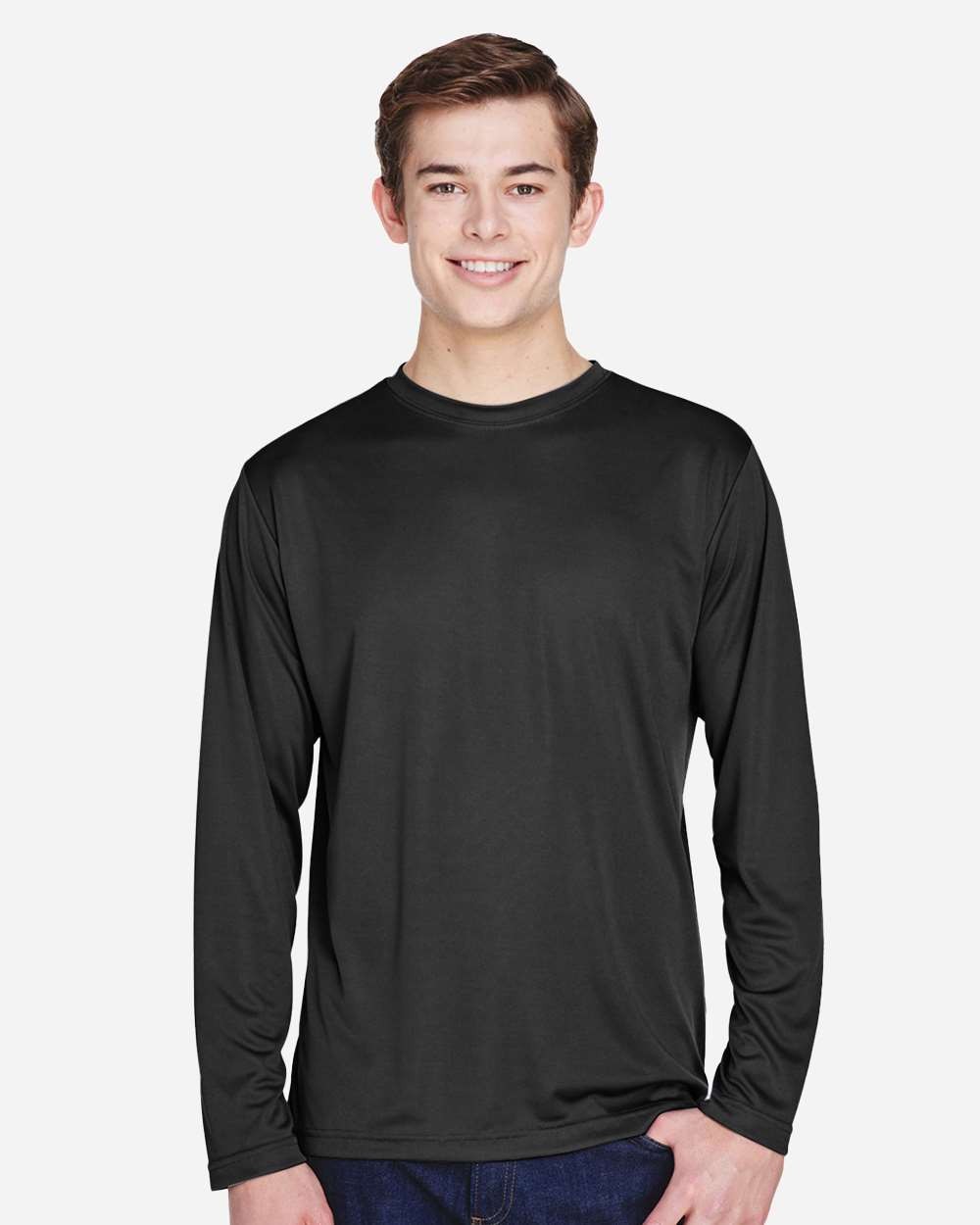 🔥 Team 365 Men Zone Performance Long Sleeve T-Shirt Top Up To 4XL TT11L