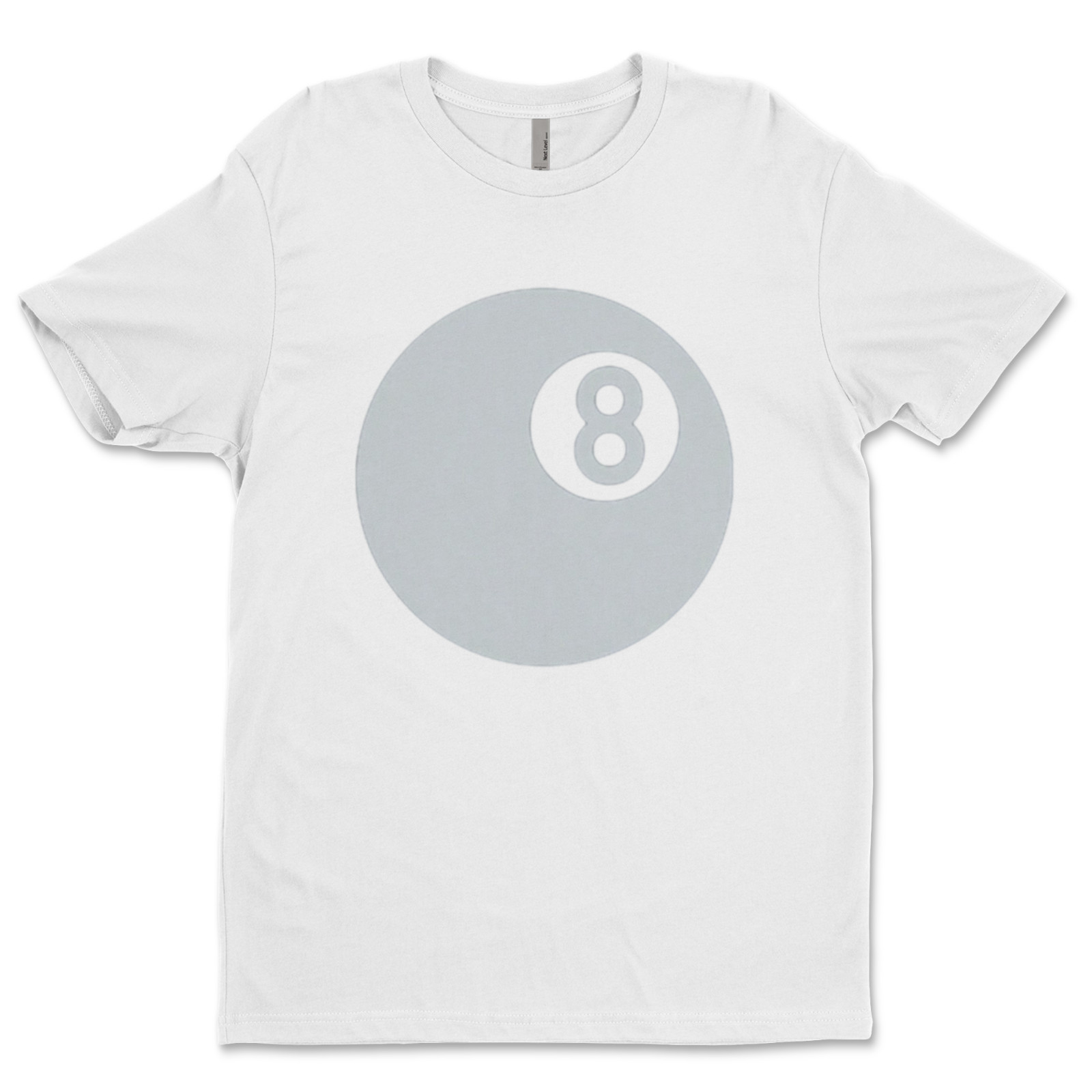 DTF Eight Ball/ Custom Unisex Soft Style T-Shirts, Next Level- Cotton