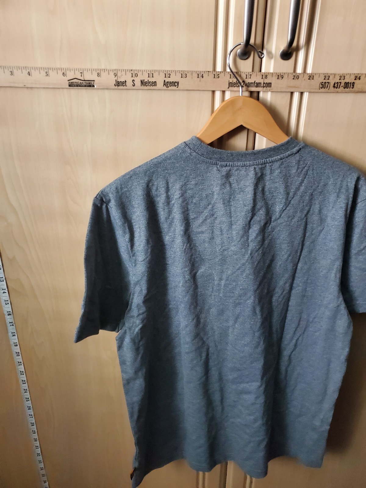 CAT Caterpillar Men’s Relaxed Fit T Shirt, Gray, Medium, Tagless, Rubber Print