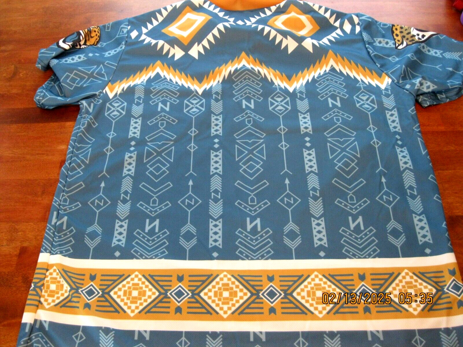 JACKSONVILLE JAGUARS NFL Summer Outfit 2-Piece Short Sleeve Shirt & Short Set XL